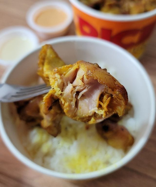 Andok's Dokibab looking tender and juicy on the inside.